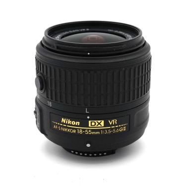 Nikon AF-S 18-55mm F3.5-5.6 G II VR DX (EX) Used Lens