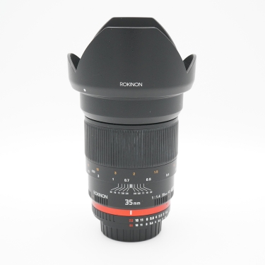 Rokinon 35mm F1.4 AS UMC Used Lens for Nikon F Mount