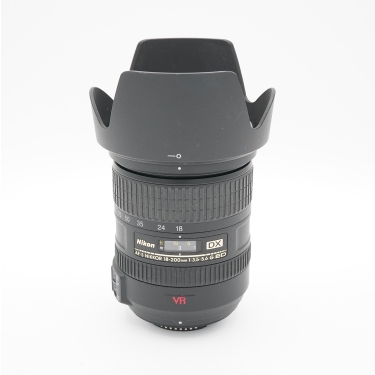 Nikon AF-S NIKKOR 18-200mm f3.5-5.6 G ED DX VR Used Lens