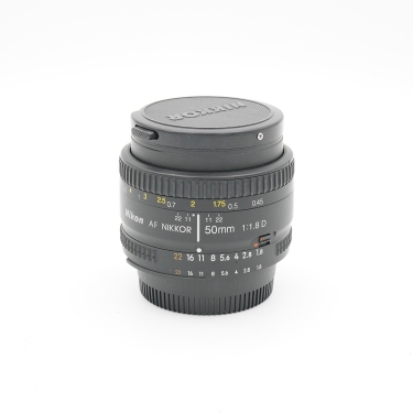Nikon AF NIKKOR 50mm F1.8D Used Lens
