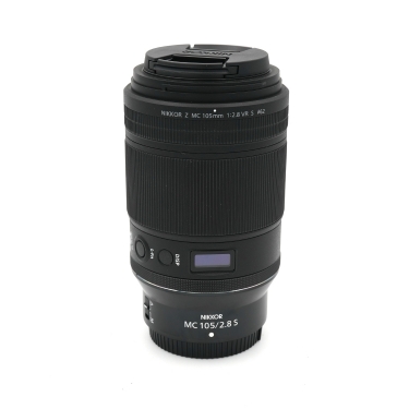 Nikon NIKKOR Z 105mm F2.8 VR S MC Used Lens
