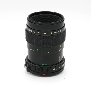 Canon FD 50mm F3.5 Macro Used Lens