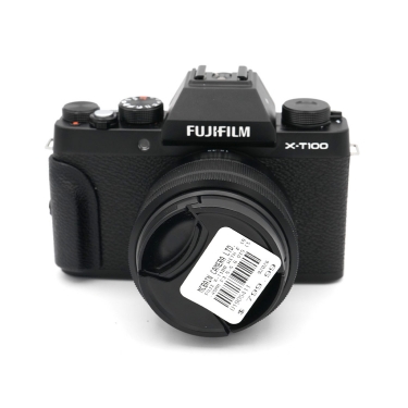 Fujifilm X-T100 with XC 15-45mm F3.5-5.6 OIS Used Mirrorless Camera