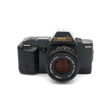 Canon T70 with FD 50mm F1.8 (BGN) Used Film Camera
