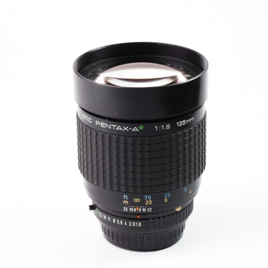 Pentax-A* 135mm F1.8 (BGN) Used Lens For K-Mount