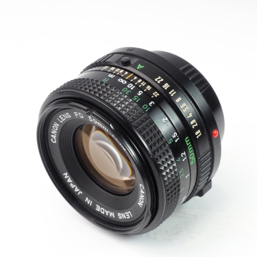 Canon FD 50mm F1.8 (BGN) Used Lens