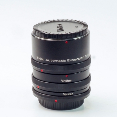 Vivitar Auto Extension Tube Set (EX+) Used for Canon FD Mount