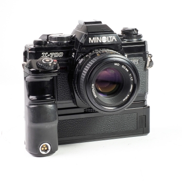 Minolta X-700 35mm Film SLR Camera w/ Motor Drive Multi
