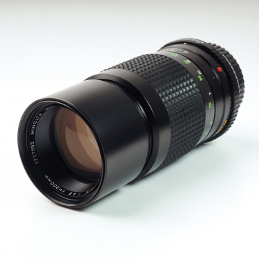 Minolta MD 200mm F4.5 MC Tele Rokkor-X (EX+) Used Lens