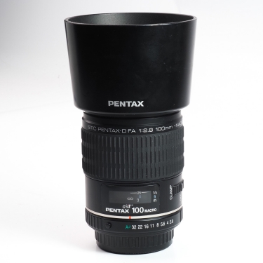 Pentax-D FA K Mount 100mm F2.8 Macro (EX) Used Lens