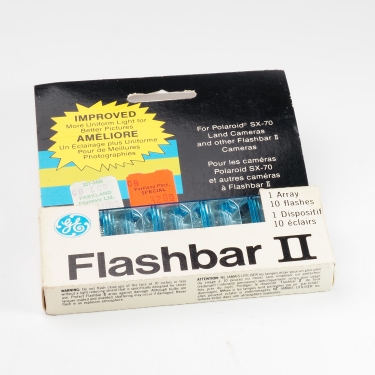 GE Flashbar II (For Polaroid SX-70)(LN-) Used/New Old Stock
