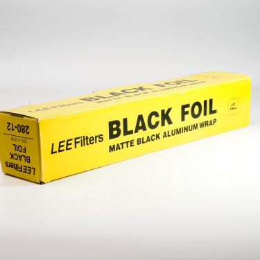 Lee Black Foil Matte Black Aluminum Wrap (50 feet x 12 inches)