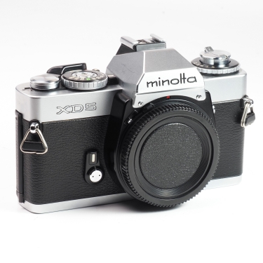 Minolta XD 5 35mm Film SLR Camera Body (New Seals) (EX) Used