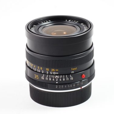 Leitz Summicron-R 35mm F2 (2-CAM)(11115)(BGN) Used Lens for Leica R Mount