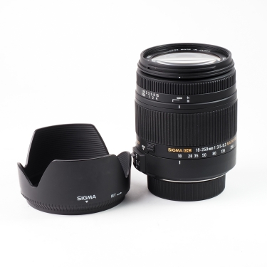 Sigma 18-250mm F3.5-6.3 DC Macro OS (EX) Used Lens for Nikon F Mount
