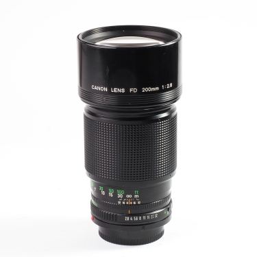 Canon FDn 200mm F2.8 (BGN) Used Lens