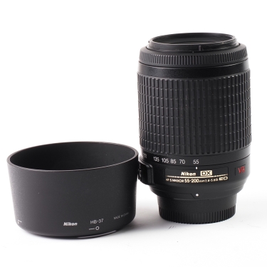 N/AFS Nikon 55-200mm F4-5.6 G ED VR DX (EX) Used