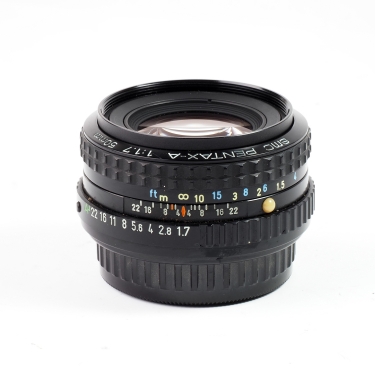 Pentax-A 50mm F1.7 (BGN) Used K Mount Lens