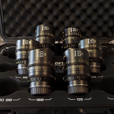 C/EF Dzofilm Vespid Prime 6 Lens Kit (25,35,50,75,100,125 )(LN-) Used Lenses For Canon EF