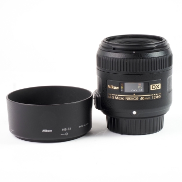 N/AFS Micro Nikon 40mm F2.8 G DX (EX+) Used