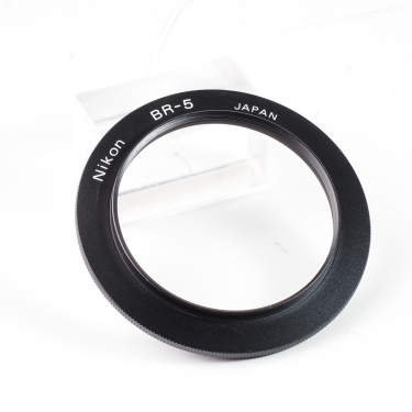Nikon BR-5 Mount Adapter Ring (FOR 62MM LENS TO BR-2A)(EX+) Used