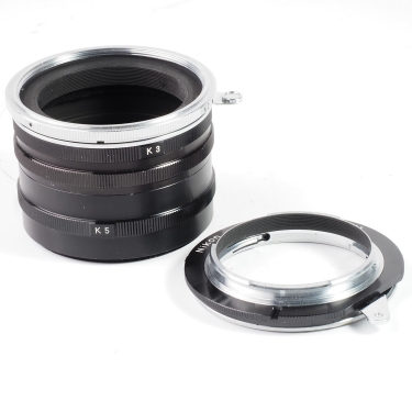 Nikon K Extension Tube Set (K1. K2, K3, K4, K5)(EX) Used