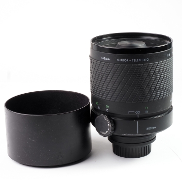 M/MD Sigma 600mm F8 Mirror Lens (BGN) Used Lens for Minolta MD