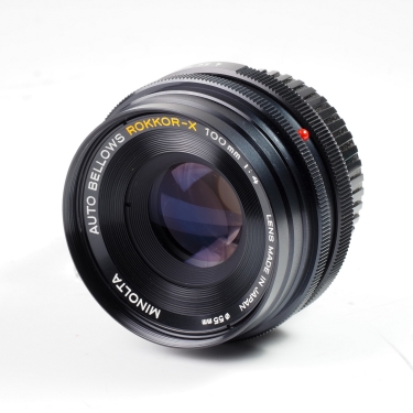 Minolta MD 100mm F4 Bellows Lens (EX) Used Lens