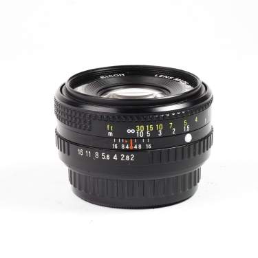 Ricoh Rikenon 50mm F2 (BGN) Used Lens For Pentax K-Mount
