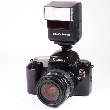 Canon EOS Rebel S 35mm Film Camera with Magnicon 28-70mm F2.8-4.5 Lens & Flash (EX) Used