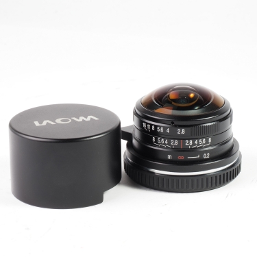 Laowa 4mm F2.8 Circular Fisheye (210 Degrees)(LN-) Used Lens For Micro Four Thirds Mount