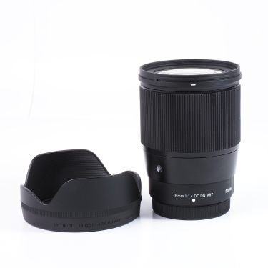 Sigma 16mm F1.4 DC DN (EX+) Used Lens For Fujifilm X Mount