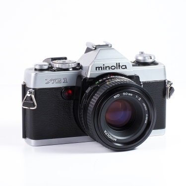 Minolta XG-1 35mm Film SLR Camera with 50mm F2 Lens (B-EX, L-BGN) Used