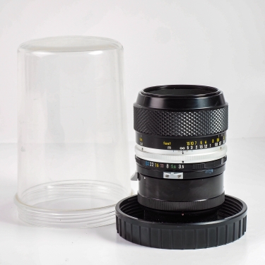 N/NAI Nikon Micro-Nikkor Auto-P 55mm F3.5 + M2 Extension Tube (EX) Used