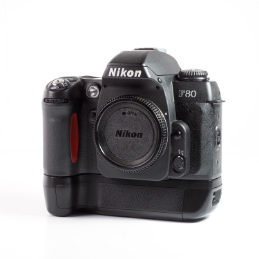 Nikon F80 + MB-16 Grip (BGN)(Sticky Rubber) Used Film Camera