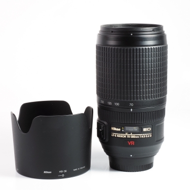 N/AFS Nikon Nikkor 70-300mm F4.5-5.6 G ED VR (EX) Used