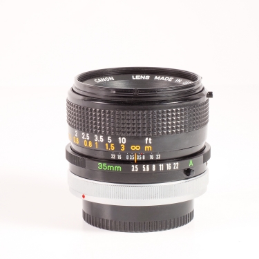 Canon FD 35mm F3.5 S.C. (BGN) Used Lens