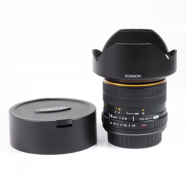 Rokinon 14mm f/2.8 ED AS IF UMC (Canon EF) EX+ used