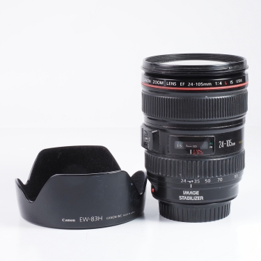 Canon EF 24-105mm f4 L IS USM (AS-IS)(Haze, dust, scratches) Used Lens
