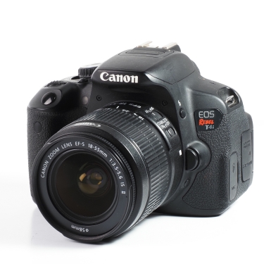 Canon EOS Rebel T4i + 18-55/3.5-5.6 IS II (SC 18507)(BGN) used