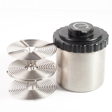 Omega Stainless Steel Devloping Tank + Two Reels (EX) used