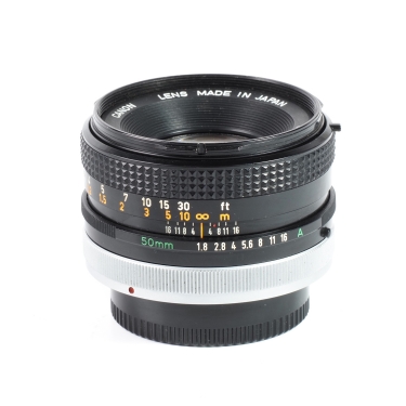 Canon 50mm f1.8 (BGN) FD used