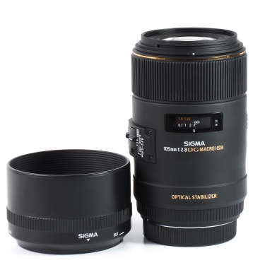 Sigma 105mm f2.8 DG Macro HSM OS (EX) EF used