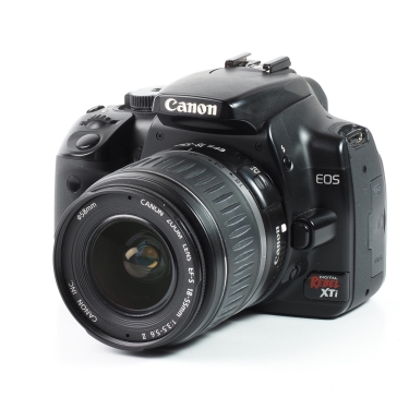 Canon Rebel XTi + 18-55mm f3.5-5.6 II (BGN) used