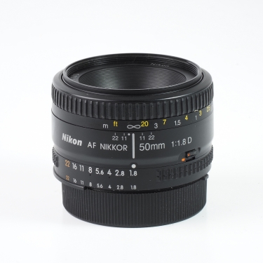Nikon Nikkor 50mm f1.8 D (EX) AFD used