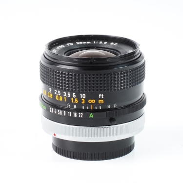 Canon 28mm f2.8 S.C.(BGN) FD used