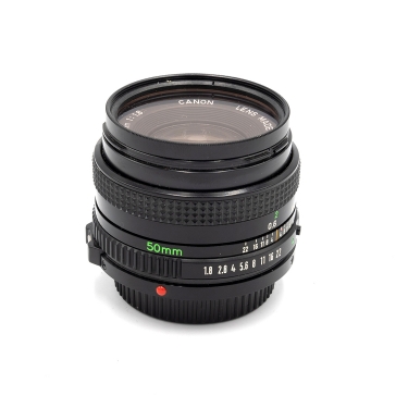 Canon FD 50mm F1.8 (BGN) Used Lens