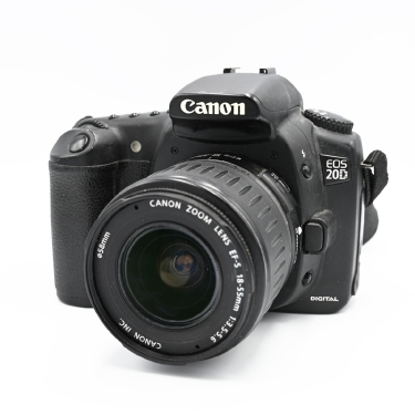 Canon EOS 20D DSLR Camera with EF-S 18-55mm Lens (As-Is - No Charger) Used