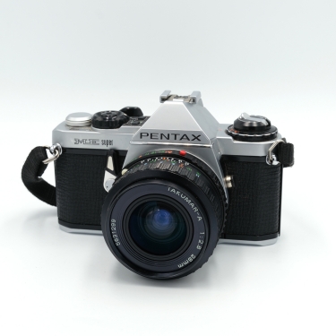 Pentax ME Super 35mm Film SLR Camera with Takumar 28mm F2.8 Lens - Used