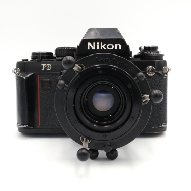Nikon F3 35mm Film SLR Camera with Lensbaby 3G Effects Lens - Used 